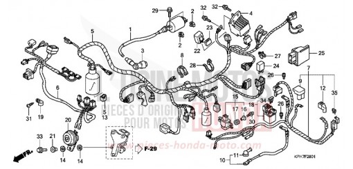 FAISCEAU DES FILS (2) ANF1257 de 2007